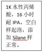 试验对比说明