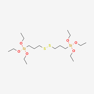 Si-75(双-[γ-(三乙氧基硅)丙基]二硫化物)键线式结构图